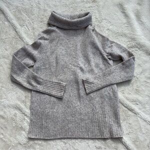 Aritzia Community Yak-Wool Turtleneck Sweater Size XS | Heather Gray | Capsule